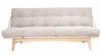 Variabilní dřevěná futonová pohovka Karup Design Folk Raw
