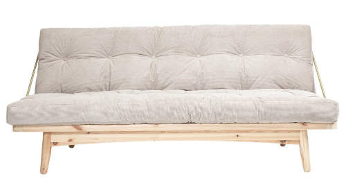 Variabilní dřevěná futonová pohovka Karup Design Folk Raw