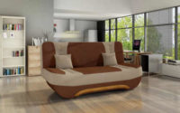 Rozkládací sofa v originálním designu