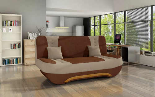 Rozkládací sofa v originálním designu